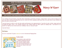 Tablet Screenshot of marywkerr.com